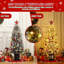 54' H Lighted Artificial Christmas Tree