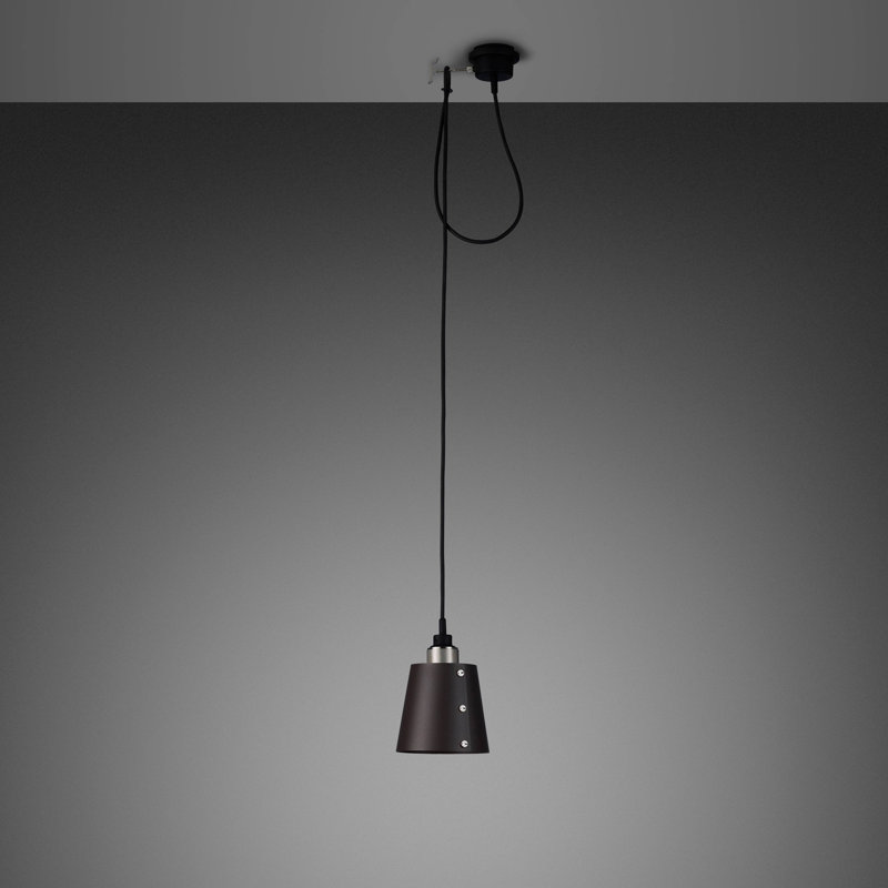 1 - Light Pendant, Stainless Steel, Graphite