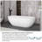 x Soaking Plastic / Acrylic Bathtub