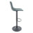 Maximilian Modern Adjustable Swivel Bar Stool – PU Leather Seat with Footrest & Iron Base – 360° Rotation, Counter & Bar Height Chair for Kitchen Island, Home Bar, Pub, Dining Room-320623918-306060267