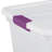 Sterilite Plastic Storage Containers with Latching Lids, Clear