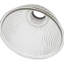 10cm H Glass Lamp Shade in Transparent