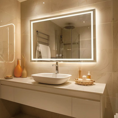 Miroir de salle de bain Led