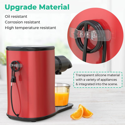 Cord Organizer for Kitchen Appliances|Upgraded Cord Wrapper Holder Cable Organizer