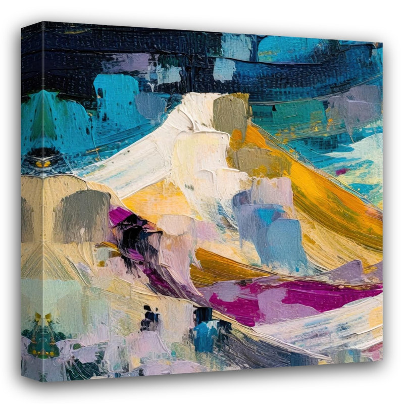 Dunes 26 On Canvas by Stephen Chambers Print, 30" H x 30" W x 1.5" D