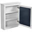 Armoire de salle de bain à miroir murale, matériau 24 po x 27 po, rangement peu encombrant-224669080