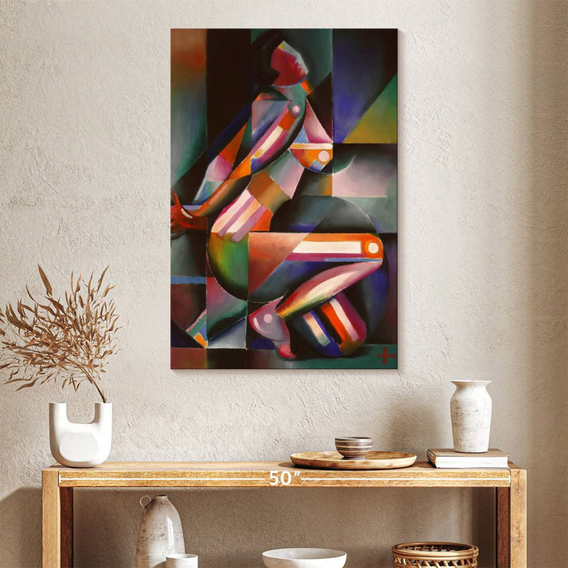 Leisha Roundism VI, 39" H x 26" W