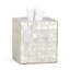 Capiz Blanc Tissue Cover
