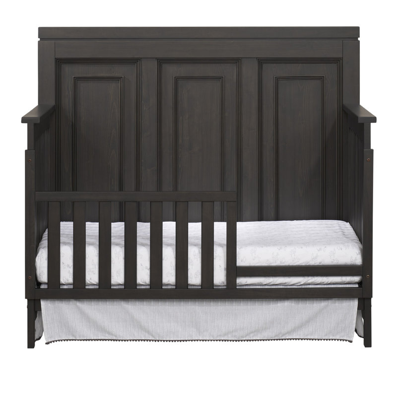 Manchester Toddler Bed Rail, Black Iron