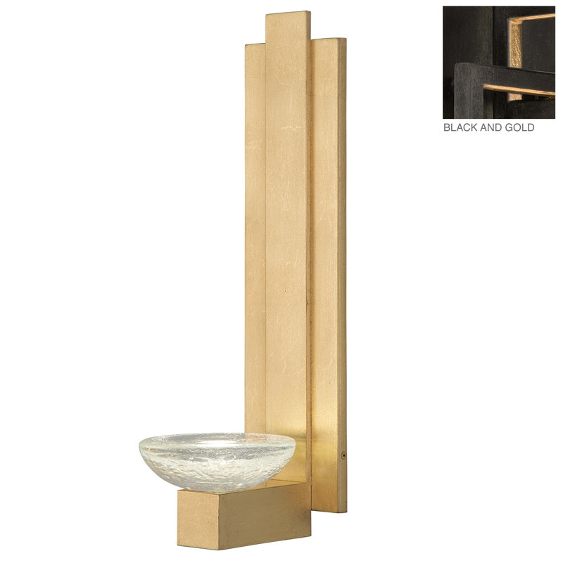 Delphi 1 - Light LED Armed Sconce, Black