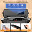 Foldable Treadmill with 9% Incline, Smart Walking Pad Treadmills for Home Foldable, 2.5HP Under Desk Treadmill, 1-12 KM/H Running Pad with Handle, Remote& APP Control