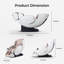 Fauteuil de massage 3D Zero Gravity, fauteuil inclinable de shiatsu complet avec application-112928909