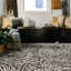 Tapis gris touffeté à la main Rusch-391358998