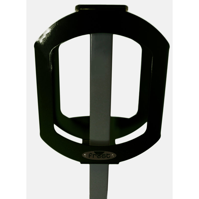 Support pour 2 vélos ancrés, Noir
