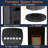 Norbi 1500 W 5100 BTU Electric Tower Space Heater
