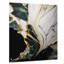 Géode abstraite or et marbre vert III - Art mural acrylique abstrait en marbre pour la cuisine-270779777