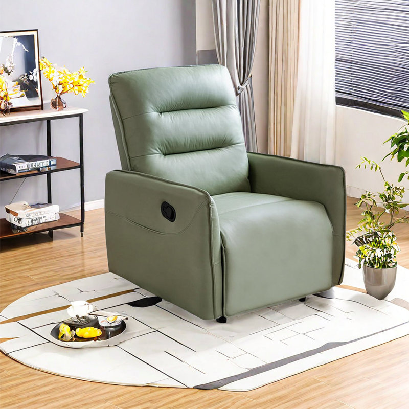 Fauteuil inclinable Scornik, Mélange de polyester vert