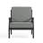 Louque 27.1" W Solid Wood Teak Outdoor Lounge Chair With Cushion-1489717226-1489774530