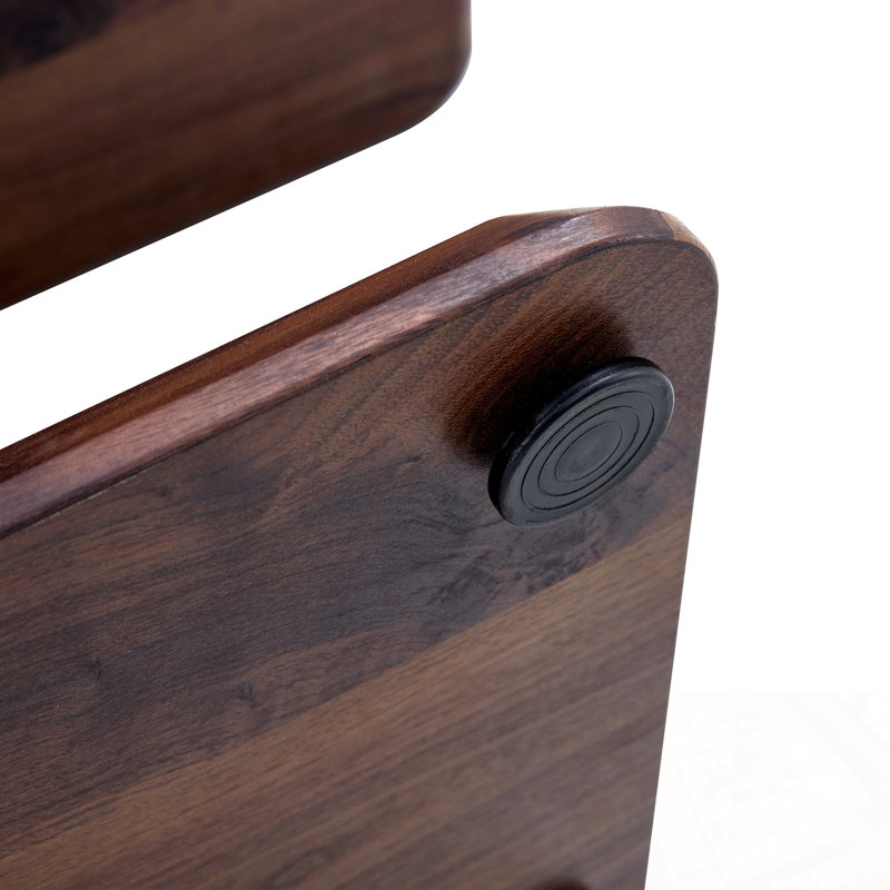 Rectangular Coffee Table With U-Shape Base