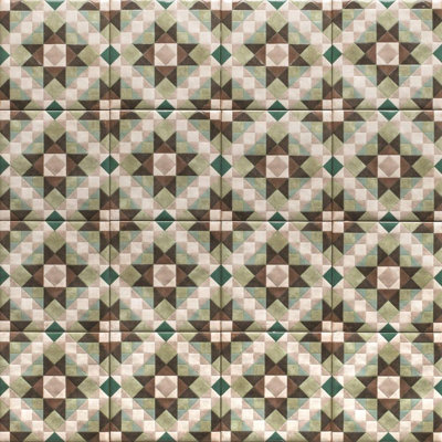 Merida Flor 6" x 6" Glossy Porcelain Tile