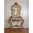 52'' Marble Top Console Table
