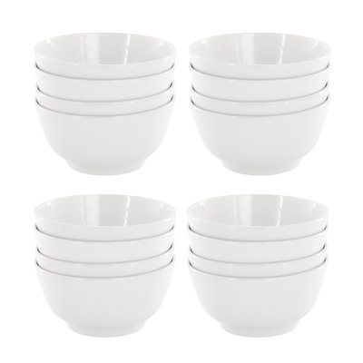 Gibson Homewares 4 Set of 4 Piece Ceramic Bowls 4.5 Inch