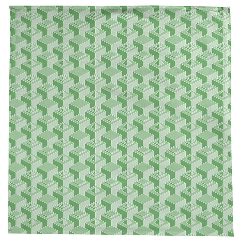 Nappe de gratte-ciels classiques, Vert