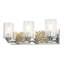 Bocage 3 Light Silver Bath Bar-2074319599