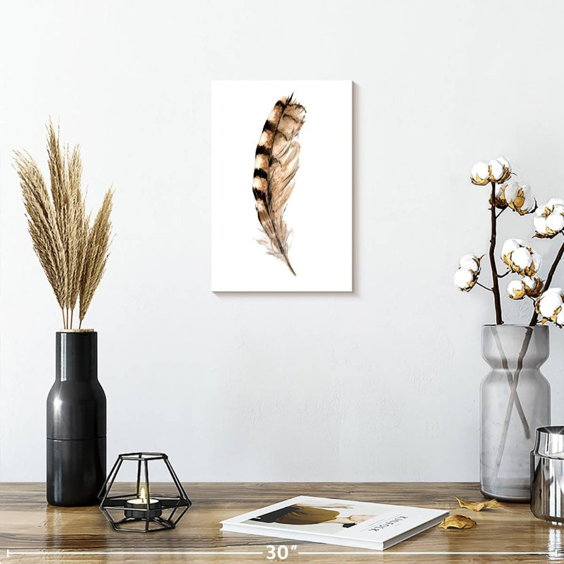 Kerner Turkey Feather, 12" H x 8" W