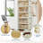 144QT-630QT Stackable Storage Bins with Magnetic Doors & Wheels, Foldable Plastic Storage Drawers-172930977