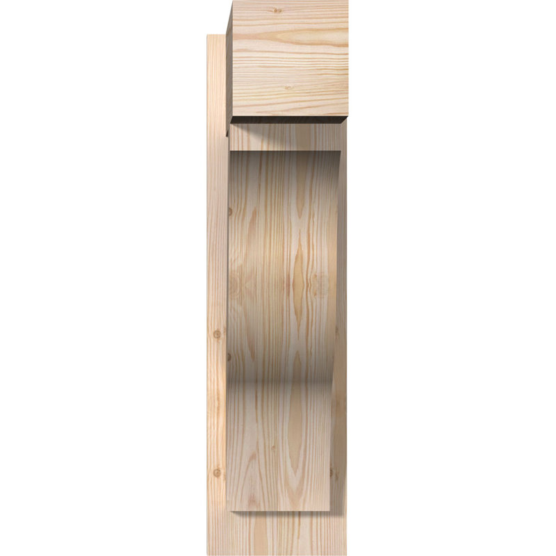 Funston Block Outlooker, 20" D x 28" H, 7 1/2" W Douglas Fir (Smooth)