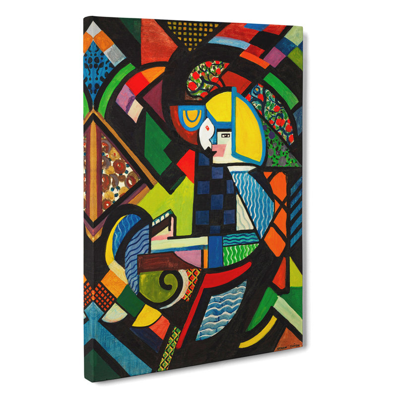 Daughter In A Rocker by Henry Lyman Sayen - Wrapped Canvas, 60cm H x 40cm W x 3cm D
