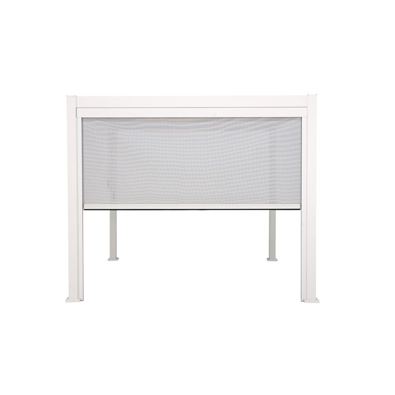 Basmah Privacy Screen, 236.5 x 279.1cm, White