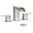 Waterfall Widespread Bathroom Faucet 3 Hole, 2-handle Bathroom Sink Faucet with Drain Assembly-98114698