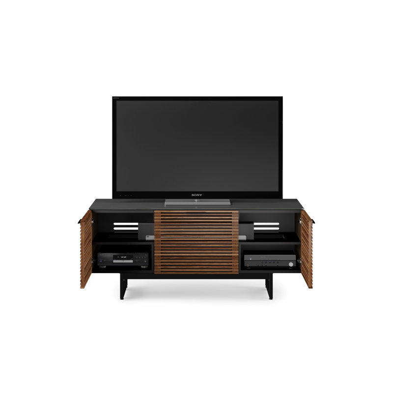 Corridor Media Console, Natural Walnut