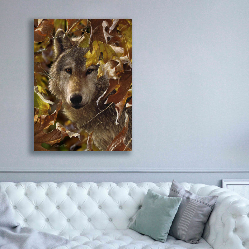 «Autumn Shadows» par Collin Bogle, art mural sur toile, H 54 po x l 40 po x P 1,5 po