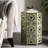 Crackle Patio Side Table - 14.23"D X 14.23"W 21.38"H, Cut Out, Modern Look Option-123223882-123223885