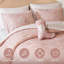 Ensemble de literie rose Western Cowgirl, ensemble de microfibre simple / simple TG pour chambre