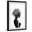 Flower Turban - Single Picture Frame Print-1723576765
