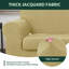 Textured Grid Stretch Soft Box Cushion Armchair Slipcover-95622442