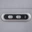 Causeuse Power Motion de 59,4 po avec port USB, similicuir gris