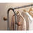 Solid Wood Coat Rack Storage Cabinet-110728723
