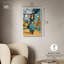Affiche de voyage en acrylique Scooter, par Remède, prête à être accrochée-468499691