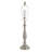 Brushed Steel Table Lamps - Set of 2 Traditional Accent Lights with LED Bulbs - Home Décor for Bedroom, Living Room, Office, or Entry