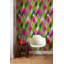Papier peint à motif géométrique Argyle