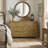 Locke Transitional Solid Wood Curved Edges 6 Drawer Dresser