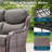 Wicker Patio Couch, Outdoor 3-Seat Sofa, All Weather PE Rattan, Deep Seating Deck Furniture Set With 6" Seat Cushions-1962860729-1962860710