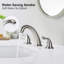 Robinet de lavabo de salle de bain 8 trous 3 trous 2 poignées 8 po