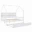 Lit en bois avec couchette-488400361