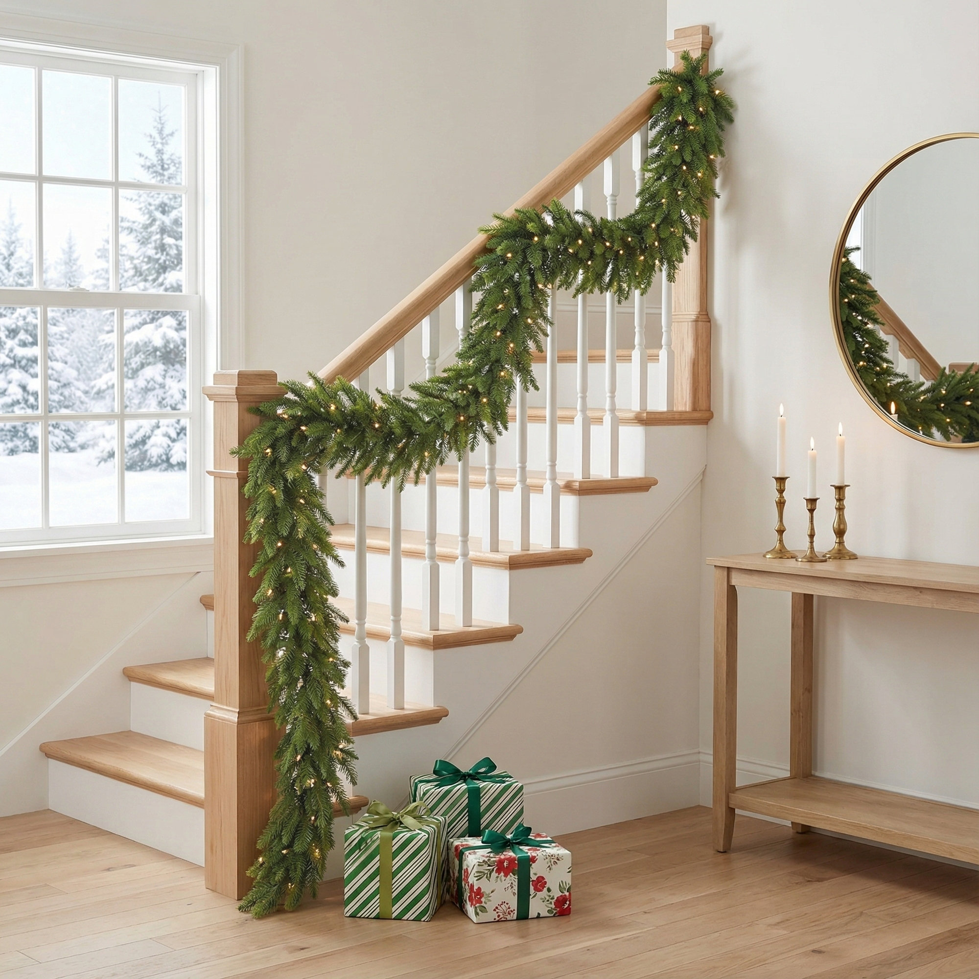 Peabody 600'' in. Faux Mixed Assortment Garland, 50' L